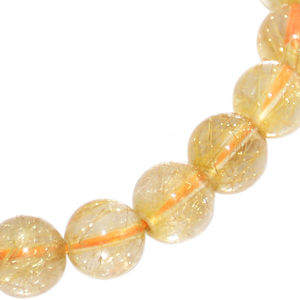 Cuentas de Cuarzo Rutilado Natural Dorado de China al Mejor Precio de Fábrica, 3-30 mm, Certificado por Terceros - Product Image 4