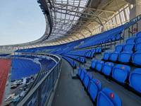 Siège de stade HDPP pour sites sportifs, chaise rabattable durable pour gradins extérieurs