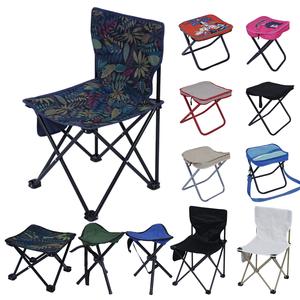 Silla Plegable Portátil Resistente a la Intemperie y al Óxido para Jardín y Pesca, con Marco de Hierro y Tela Oxford, para Exteriores, Resistente, para Camping y Viajes, Compacta - Product Image 6