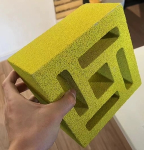 3D khoe khối tường trang trí rỗng biệt thự nội thất hàng rào trang trí sân vườn nền - Product Image 3