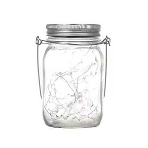 Lampes solaires LED étanches pour l'extérieur, petite taille, angle de faisceau de 360 degrés, à intensité variable, style pastoral, lampes suspendues pour cour et jardin - Product Image 5