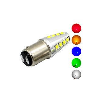 Hecho en fábrica 1157 BAY15D T20 T25 3157 7443 luz de freno LED blanco <span class=keywords><strong>amarillo</strong></span> ámbar azul verde 12V 24V luz de freno LED para coche - Product Image 1