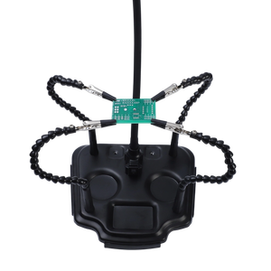 Lasreparatie Vergrootglas Flexibele Armen Led-Lampen Met Hoge Helderheid Solderen Helpende Hand Met Led Vergrootglas - Product Image 3