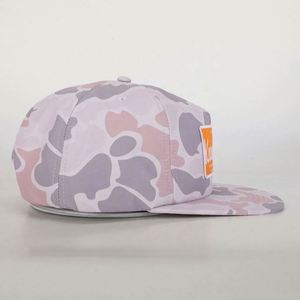 Casquette de golf non structurée Meidiney personnalisée avec logo patch 5 panneaux, style old school, camouflage canard, visière plate, snapback, de l'usine OEM - Product Image 5