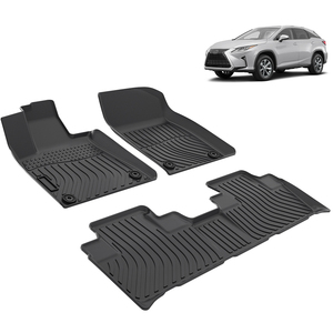 Juego Completo de Alfombrillas 3D de TPE para Todo Clima, Bandeja Profunda Personalizada y Tapete de Carga para <span class=keywords><strong>Lexus</strong></span> <span class=keywords><strong>RX</strong></span> 300 350 <span class=keywords><strong>450H</strong></span> 2016-2022 - Product Image 2