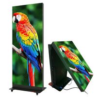 Écran d'affichage numérique LED pliable P1.53 P1.86 P2 P2.5 P3 RGB avec contrôle WiFi pour la vente au détail, les expositions, les événements et la location