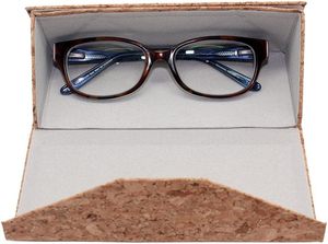Étui à lunettes de haute qualité en PU recyclé, écologique, avec logo personnalisé, doublure en velours coloré en forme de triangle, boîte pour lunettes de soleil - Product Image 3