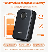 Dispositif de suivi GPS 4G magnétique avec capteur de température et d'humidité, appel bidirectionnel, étanche IP67, alarme amovible, traceur GPS sans fil