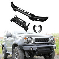 Pare-chocs avant en acier de barre de taureau d'accessoires automatiques 4x4 avec le support de treuil pour Suzuki Jimny