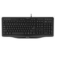 KB3380 Multimedia LED Membrane Keyboard with Piano Decoration