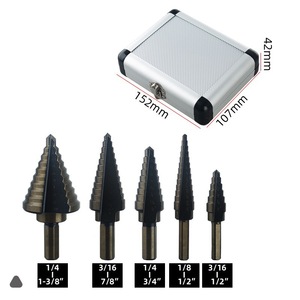 Jeu <span class=keywords><strong>de</strong></span> forets étagés en titane doré pour le bois, outils <span class=keywords><strong>de</strong></span> sciage et <span class=keywords><strong>de</strong></span> forage - Product Image 2