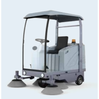Nouveau véhicule de nettoyage électrique autoporté intégré sec/humide 48V 100Ah 1810W 600kg pour balayage de voirie extérieure et assainissement des espaces publics