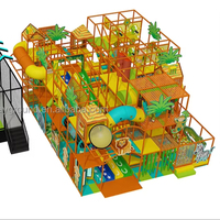 Nouveau design d'aire de jeux pour enfants et tout-petits ensemble d'équipement de parc à thème aire de jeux intérieure pour enfants