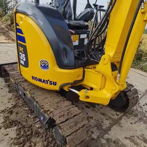 Mini Excavadora Usada Komatsu PC 35 MR en Buen Estado, Excavadora de Orugas Usada de Buena Calidad, Original de Japón en Existencia, Gran Oferta - Product Image 4