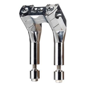 ที่ยกแฮนด์แบบคลับ1นิ้วของ CNC ตัวยึดด้านบน25มม. เพิ่มขึ้น6 ''+ 1'' สำหรับ Harley Dyna softail WIDE GLIDE Sportster <span class=keywords><strong>883</strong></span>เหล็ก - Product Image 1