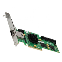 Carte de contrôle L3-00124-01F Interface PCIe X8 4 ports internes 1 port externe Puce LSI SAS3444E 3Gb/s SAS3444E