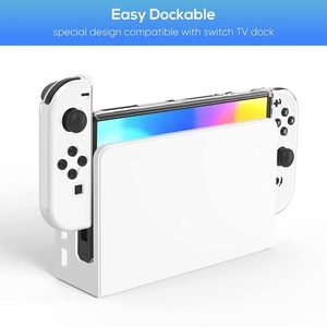 Wholesale Transparent Crystal Hard Cover Protective Clear <b>Case</b> Shell for Nintendo <b>Switch</b> OLED Accessories - Product Image 4