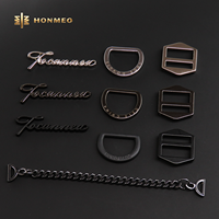 Étiquette Métallique Personnalisée HONMEO pour Vêtements, Logo de Marque sur Mesure, Plaqué, en Alliage de Zinc, pour Jeans