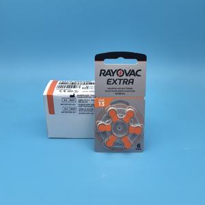 Leitwei ithal 1.45V özel düğme hücre alkalin İşitme piller orijinal A10 Card A13 A675 kart başına 6 parça için oyuncaklar - Product Image 1