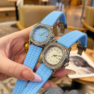 Reloj de Lujo de Alta Gama para Mujer 2025, con Diamantes Completos, Acero, Diseño Cuadrado, Circonita, Moissanita, Reloj de Lujo Cuadrado - Product Image 4