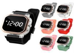Smartwatch H-17 38mm con Display Digitale, Stile Sportivo Unisex, Cinturino in Silicone, Cassa in Plastica, Quadrante Quadrato - Product Image 1