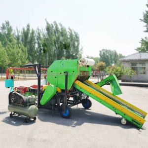 Máquina de envasado de heno para uso agrícola Compresor de pacas de heno Máquina para fabricar pacas de heno - Product Image 4