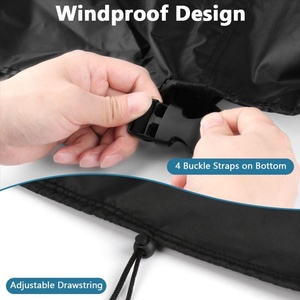 VECTUS Couverture de palette de protection étanche de haute qualité Sangles de déplacement colorées pour utilisation sous tente Excellente protection - Product Image 5