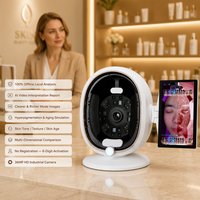 Appareil d'analyse cutanée IA portable professionnel, caméra 36MP, scanner facial 3D, 10 images spectrales HD, prise USB US pour salon de beauté