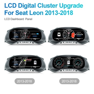Navihua Virtual Cockpit <b>Digital</b> Cluster Dashboard <b>for</b> Seat Leon 2013-2018 LCD <b>Digital</b> Cluster <b>Speedometer</b> Auto Meter Instrument - Product Image 4