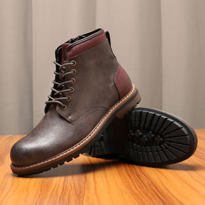 Botas Chelsea de Gamuza Artificial Resistentes al Desgaste, Botas de Tobillo Impermeables de Verano para Hombre, Personalizables - Product Image 1