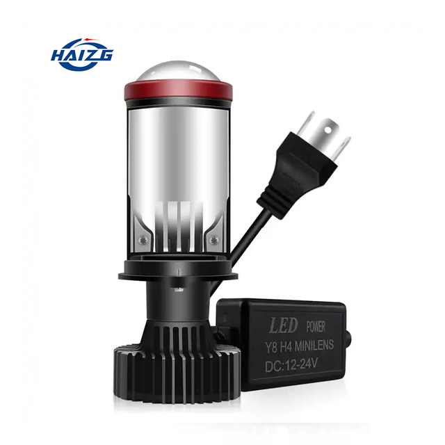 HAIZG Best Selling Y8 Lens Car Led Headlight High Low Beam Auto Light H4 6000k 120w Led Light Headlight for Cars