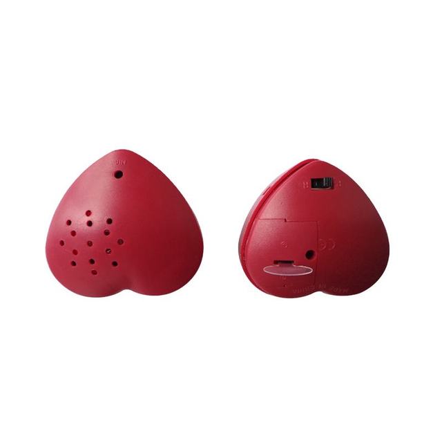 Heart Shape Recordable Heartbeat Sound Voice Music Chip Box Module Recorder for Plush Toy ,Stuffed Animals ,Doll and Kid