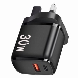 Cargador <span class=keywords><strong>de</strong></span> Pared USB-C PD <span class=keywords><strong>de</strong></span> 30W OEM, Carga Rápida, con Clavijas para EE. UU./Reino Unido/UE, para Cámara, Reloj Inteligente y Teléfono Móvil - Product Image 2