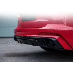 Protector de Parachoques Trasero, Difusor, Spoiler, Protector de Parachoques, Kit de Carrocería para Audi A6L 2019-2024, Accesorios para Automóviles - Product Image 4