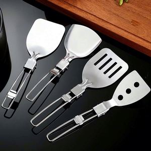 Ustensiles de cuisine pliables pour le camping en plein air, spatule pliable, louche à soupe, ustensiles de cuisine portables, outils de cuisine de voyage - Product Image 2