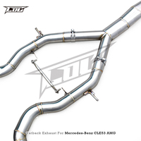 Tuyau d'échappement de soupape OEM pour Mercedes-Benz CLE53 AMG 3.0T 2024-2025, échappement en acier inoxydable Catback avec kit de commande de soupape