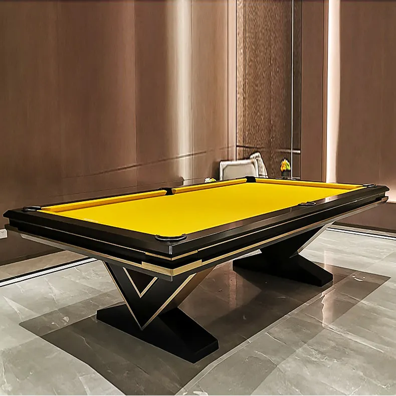 Mới nhất thiết kế hiện đại sang trọng hồ bơi bảng 9ft billiard Snooker hồ bơi trò chơi bảng cho giải trí trong nhà
