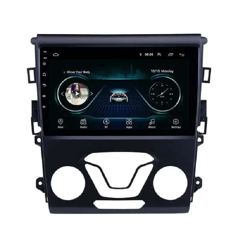 Android Voor Ford Mondeo Fusion MK5 2013-2019 Multimedia Stereo Auto Dvd Speler Navigatie Gps Video Radio Ips Playstore