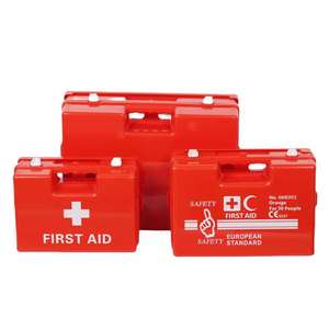 EVERISE Trousse de premiers <span class=keywords><strong>soins</strong></span> professionnelle en ABS à montage mural ZA-02, personnalisable, fournitures médicales internes, classe I, 1 an - Product Image 5