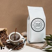 Grains de café Robusta torréfiés de qualité, certifiés HACCP, provenant d'un fabricant vietnamien de la marque KHANG, traitement humide, grade 1, prix avantageux