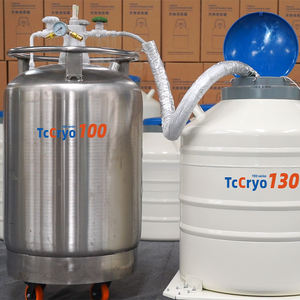 Nachfüllbarer Vorrats behälter Dewar 500L Kryogener chemischer selbst unter Druck stehender Flüssig stickstoff behälter - Product Image 5