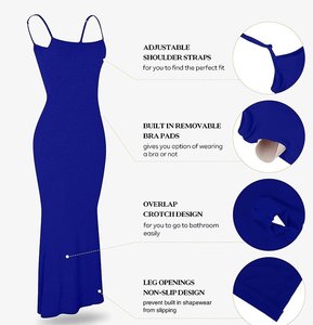 ชุดเดรสเข้ารูป2-in-1สำหรับผู้หญิงชุดกระชับสัดส่วนชุดบอดี้สูทยกก้นเอวหน้าท้องแบบใหม่ - Product Image 5