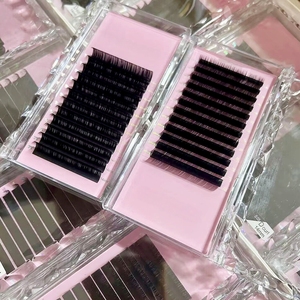 0.05 mm Volume Eyelash Extensions Handmade False Eyelash Wholesale Volume Lash Trays J B C <strong>D</strong> <strong>Curls</strong> Natural Soft 8-15 mm - Product Image 1
