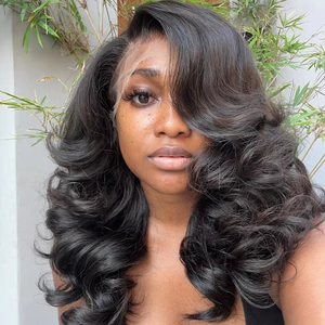 Perruque sans colle en cheveux humains, bouclée et rebondissante, 36 pouces, perruque frontale en dentelle HD pour femmes, super double trame, perruque frontale en dentelle HD 13x4 - Product Image 3