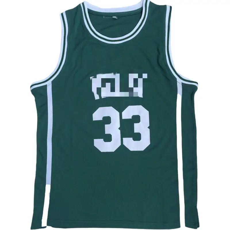 HELIX Player uniform Basketball Apparel 33 WALTON Reliable Quality With Green College Basketball Jersey