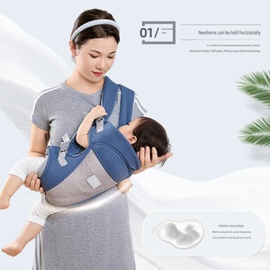 <span class=keywords><strong>Marsupio</strong></span> Porta Bebè, Pratico Strumento 2-in-1 per Trasportare il Bambino, Adatto per Tutte le Stagioni e le Uscite, Libera le Tue Mani - Product Image 3