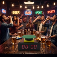 YIZHI Lustige Trinkspiele: Schnelles Trinkspiel mit Timer für Bar, Kneipe, KTV, Poolparty, Clubs