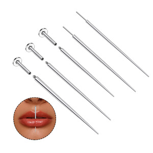 G23 Titan Cơ Thể Piercing Taper Chèn Công Cụ Kit 14G <span class=keywords><strong>16G</strong></span> Thay Đổi Công Cụ Nội Bộ Threaded Threaded Công Cụ Cho Cho Tai Mũi Lip - Product Image 4