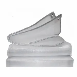 Yrh Trung Quốc nhà máy sản xuất chất lượng cao <span class=keywords><strong>Poly</strong></span> gia cố vải Leno rõ ràng PE Lưới Trong Suốt PE bạt CuộN tấm - Product Image 1