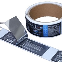 Etiquetas Adhesivas Personalizadas, Impresas, Resistentes al Agua, Ecológicas, con Adhesivo Fuerte, MOQ Bajo, Aplicables a Alimentos, Bebidas, Cosméticos, etc.